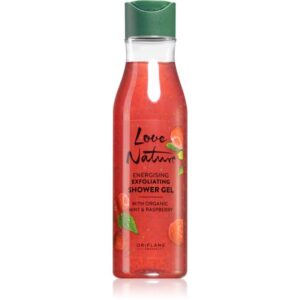 Oriflame Love Nature Organic Mint & Raspberry gel de dus exfoliant 250 ml-ro