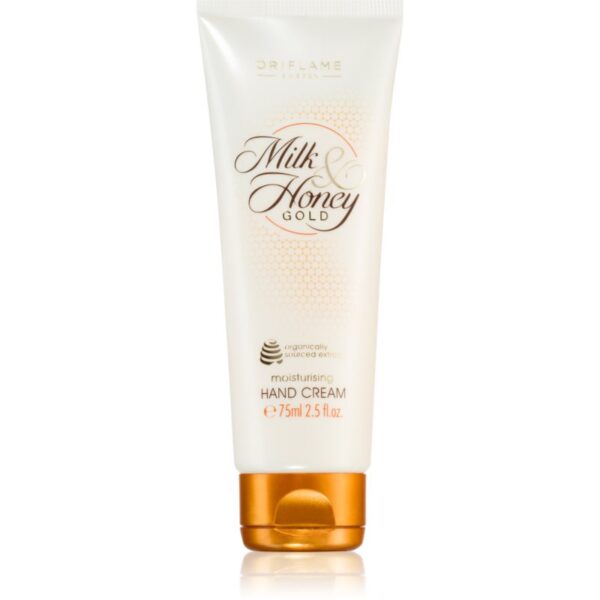 Oriflame Milk & Honey Gold crema de maini cu efect de hidratare 75 ml-ro