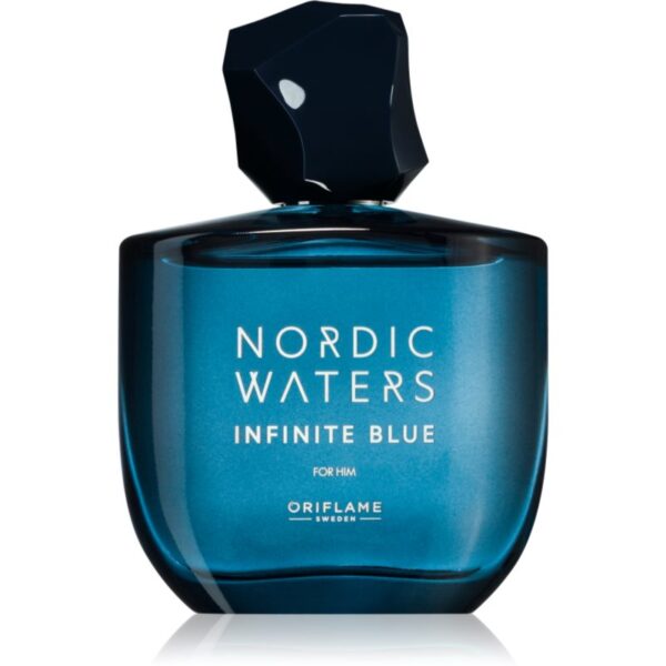 Oriflame Nordic Waters Infinite Blue Eau de Parfum pentru bărbați 75 ml-ro