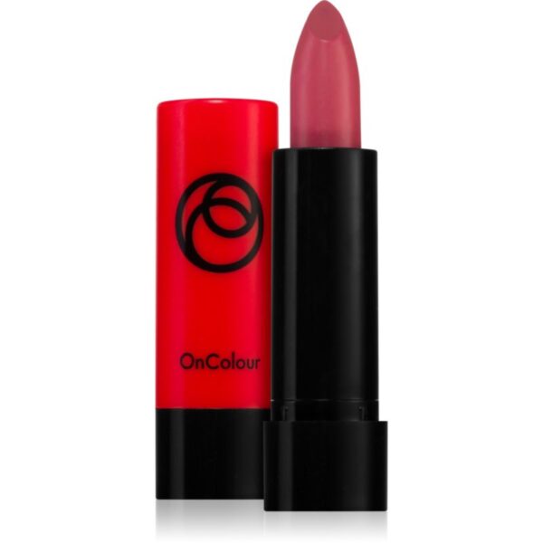 Oriflame OnColour ruj crema pachet pentru calatorie culoare Rosy Pink 2