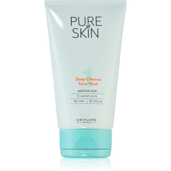 Oriflame Pure Skin gel de curatare facial pentru ten gras 150 ml-ro