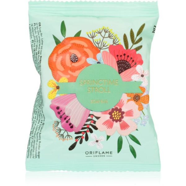 Oriflame Springtime Stroll săpun solid pentru curățare 75 g-ro