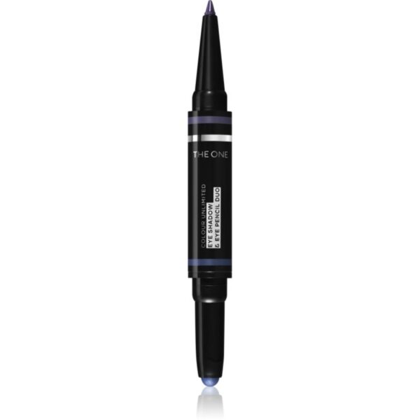 Oriflame The One Colour Unlimited fard de ochi si creion de ochi 2 in 1 culoare Azure Blue 1