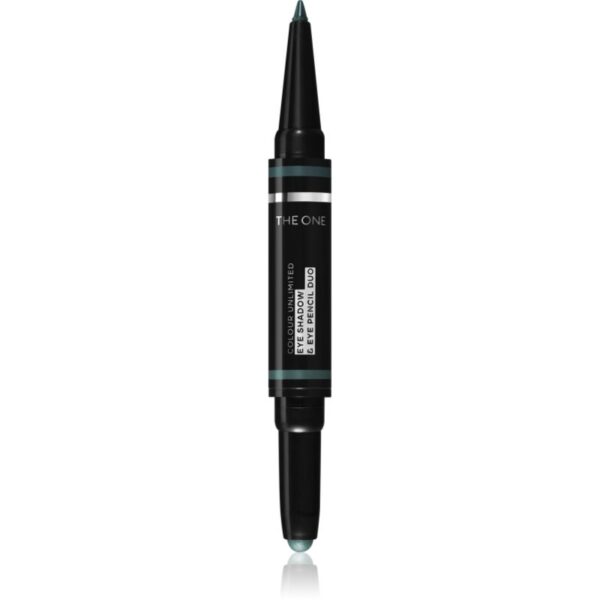 Oriflame The One Colour Unlimited fard de ochi si creion de ochi 2 in 1 culoare Emerald Green 1