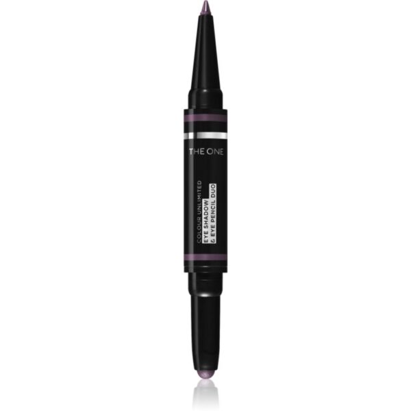 Oriflame The One Colour Unlimited fard de ochi si creion de ochi 2 in 1 culoare Frosted Purple 1