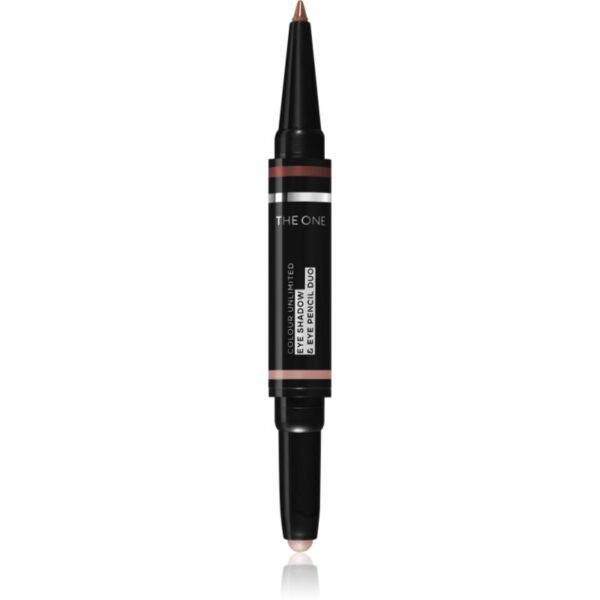Oriflame The One Colour Unlimited fard de ochi si creion de ochi 2 in 1 culoare Sandy Bronze 1.2 g-ro