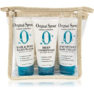 Original Sprout Travel Trio Set de călătorii pentru copii-Țena