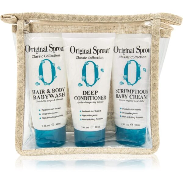 Original Sprout Travel Trio Set de călătorii pentru copii-Țena