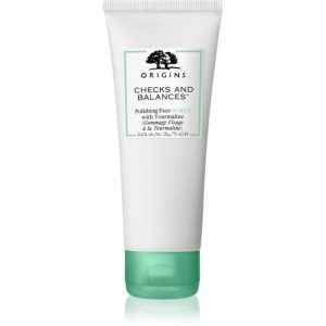 Origins Checks and Balances™ Polishing Face Scrub exfoliant facial pentru netezirea pielii 75 ml-Țena