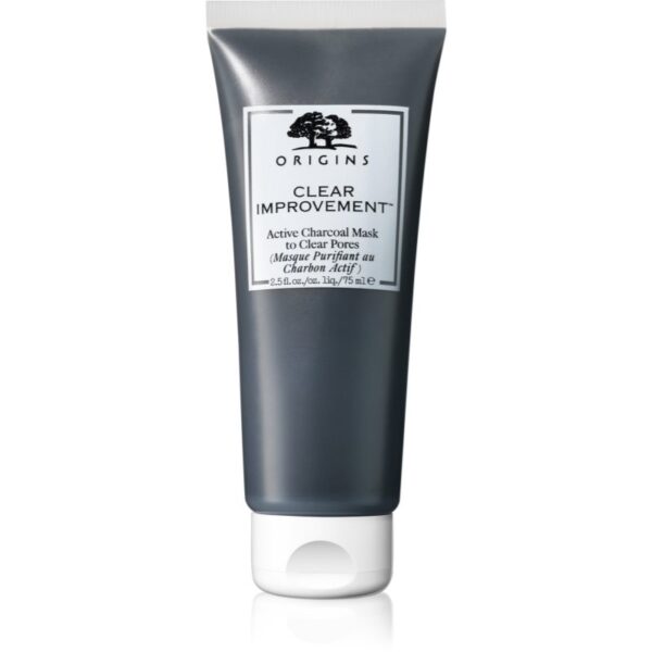 Origins Clear Improvement® Active Charcoal Mask To Clear Pores Masca de curățare cu cărbune 75 ml-Țena