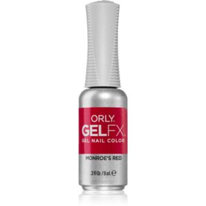 Orly Gelfx Gel unghii cu gel folosind UV / lampă cu LED culoare Monroe's Red 9 ml-Țena