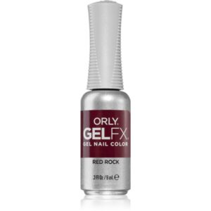Orly Gelfx Gel unghii cu gel folosind UV / lampă cu LED culoare Red Rock 9 ml-Țena