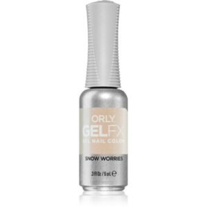 Orly Gelfx Gel unghii cu gel folosind UV / lampă cu LED culoare Snow Worries 9 ml-Țena