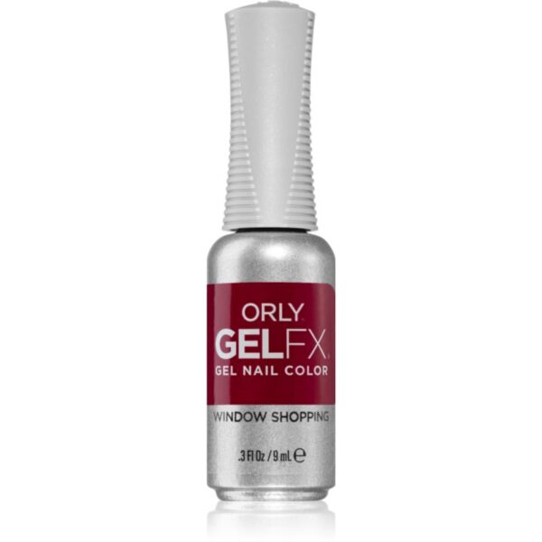 Orly Gelfx Gel unghii cu gel folosind UV / lampă cu LED culoare Window Shopping 9 ml-Țena