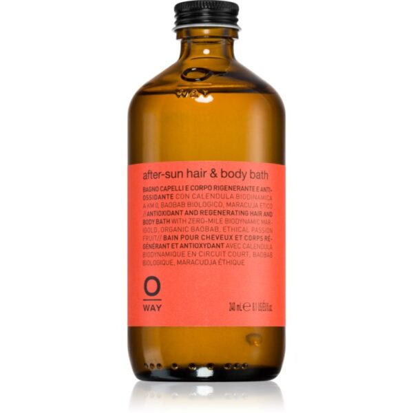 Oway SunWay Hair & Body Bath Șampon după soare de par si de corp 240 ml-Țena