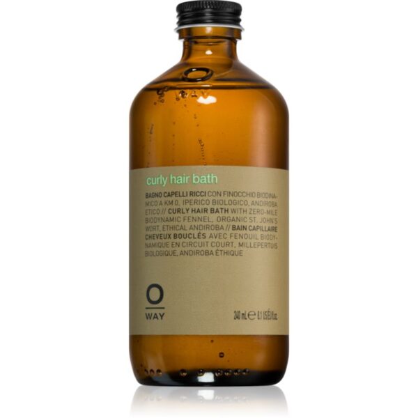 Oway beCurly Hair Bath șampon pentru păr creț 240 ml-Țena