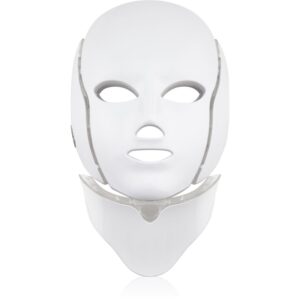 PALSAR7 LED Mask Face and Neck White mască de tratament cu LED pentru față și gât 1 buc-ro