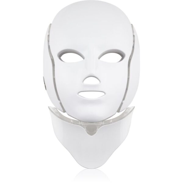 PALSAR7 LED Mask Face and Neck White mască de tratament cu LED pentru față și gât 1 buc-ro