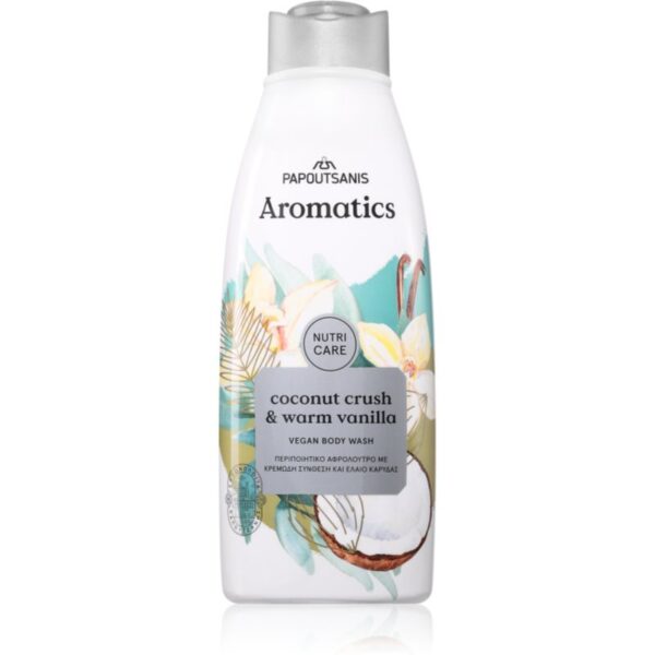 PAPOUTSANIS Aromatics Coconut Crush gel de duș 600 ml-ro