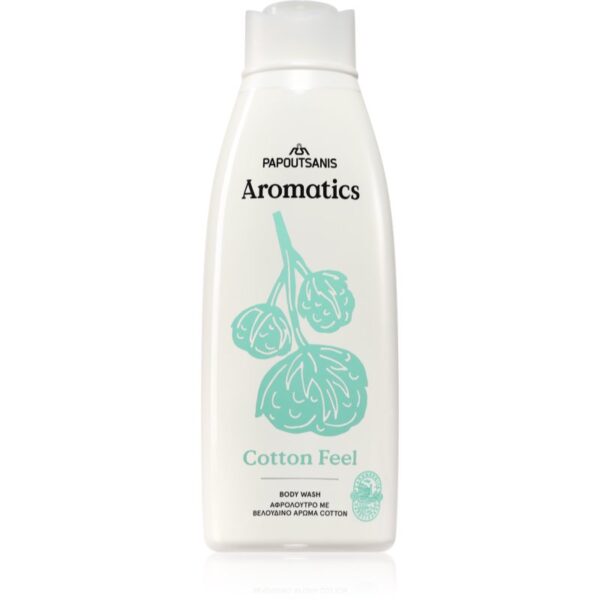 PAPOUTSANIS Aromatics Cotton Feel gel de duș mătăsos 650 ml-ro