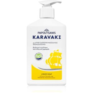 PAPOUTSANIS Karavaki Liquid Soap With Chamomile săpun lichid 330 ml-Țena