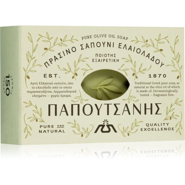 PAPOUTSANIS Traditional Olive Oil săpun solid 125 g-ro