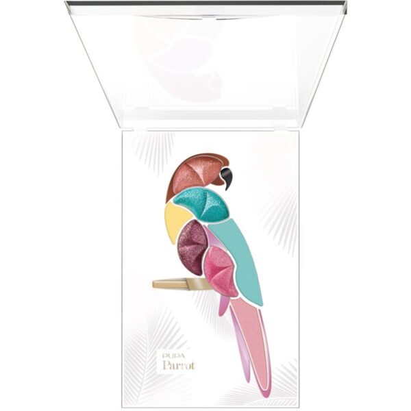 PUPA Milano Parrot paleta farduri de ochi mai multe nuanțe 002 Bahia 300 g-ro