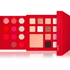 PUPA Milano Pupart M paleta pentru fata multifunctionala culoare Red 18.8 g-ro