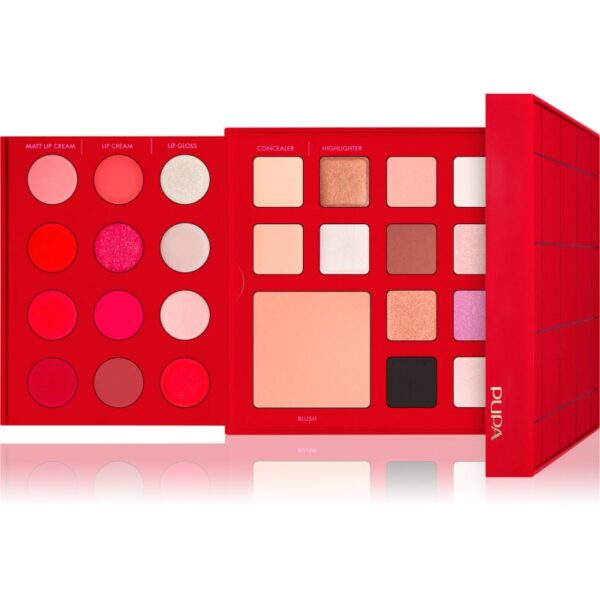 PUPA Milano Pupart M paleta pentru fata multifunctionala culoare Red 18.8 g-ro