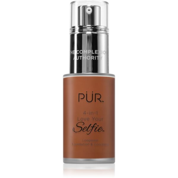 PÜR Cosmetics 4-in-1 Love Your Selfie make-up si corector 2 in 1 culoare DN5 30 ml-ro