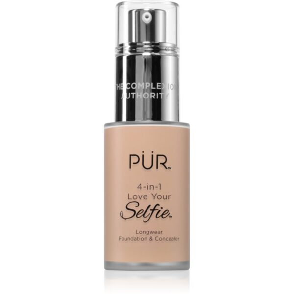 PÜR Cosmetics 4-in-1 Love Your Selfie make-up si corector 2 in 1 culoare LG6 30 ml-ro