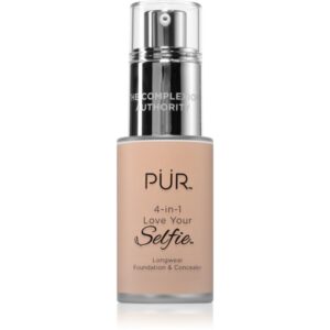PÜR Cosmetics 4-in-1 Love Your Selfie make-up si corector 2 in 1 culoare LN6 30 ml-ro