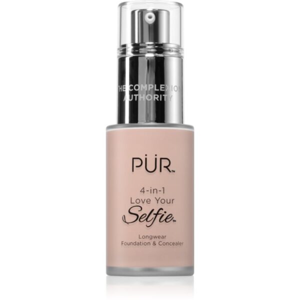 PÜR Cosmetics 4-in-1 Love Your Selfie make-up si corector 2 in 1 culoare LP2 30 ml-ro