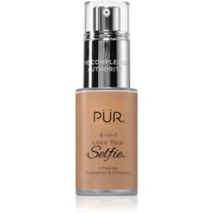 PÜR Cosmetics 4-in-1 Love Your Selfie make-up si corector 2 in 1 culoare MG7 30 ml-ro