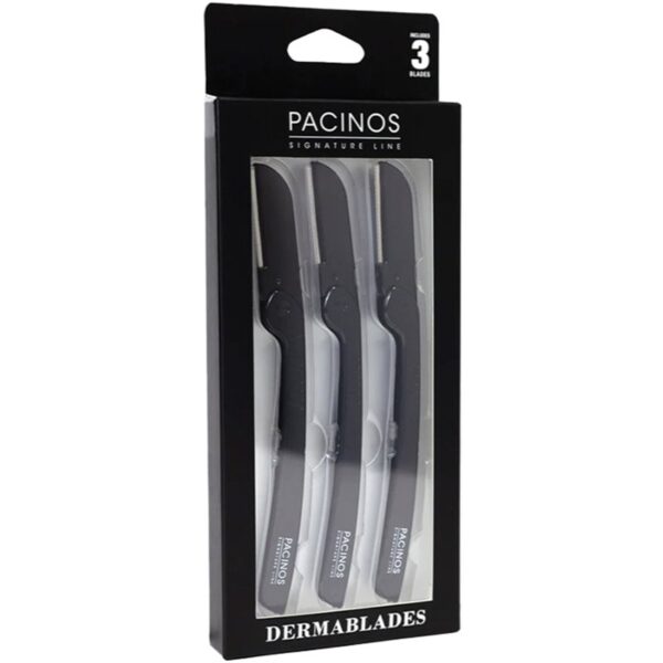 Pacinos Siganture Line Derma Blades brici faciale 3 buc-ro