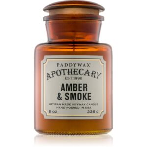 Paddywax Apothecary Amber & Smoke lumânare parfumată 226 g-ro