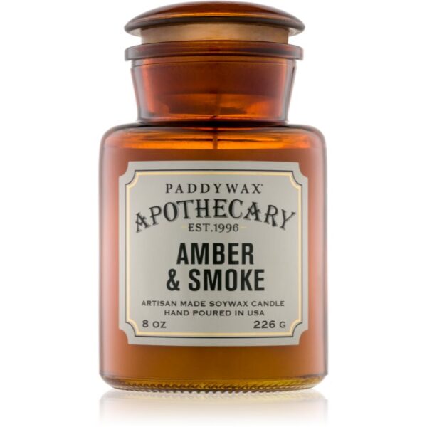 Paddywax Apothecary Amber & Smoke lumânare parfumată 226 g-ro
