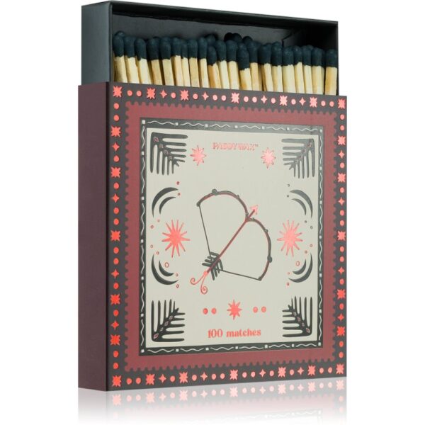 Paddywax Jumbo Boxed Bow & Arrow chibrituri 1 buc-Țena