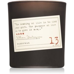 Paddywax Library William Shakespeare lumânare parfumată 184 g-ro