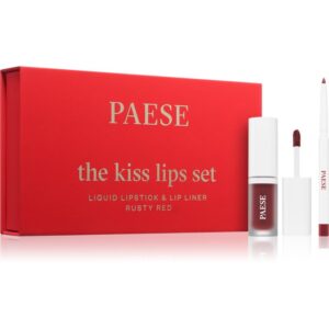 Paese The Kiss Lips Set Rusty Red set cadou culoare 04 Rusty Red-ro