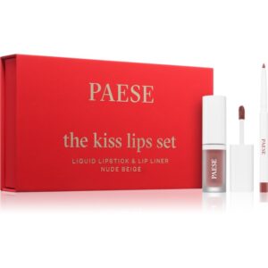 Paese The Kiss Lips Set set cadou culoare 01 Nude Beige-ro