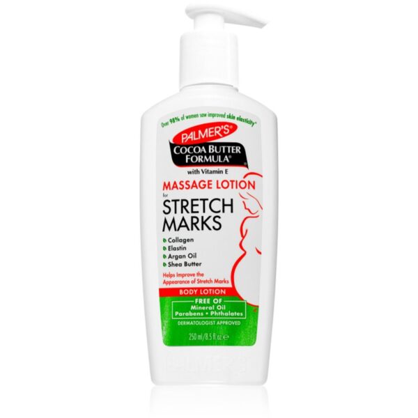 Palmer’s Pregnancy Cocoa Butter Formula lapte de corp pentru masaj impotriva vergeturilor 250 ml-ro