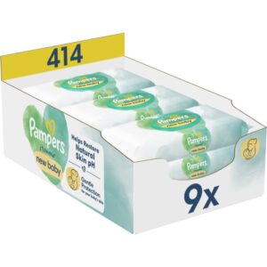Pampers Harmonie New Baby Șervețele umede pentru copii 414 buc-ro