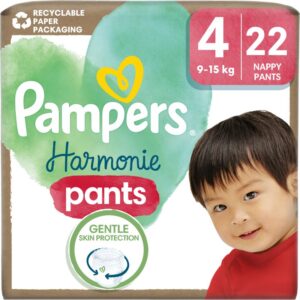 Pampers Harmonie Pants Size 4 scutece tip chiloțel 9-15 kg 22 buc-ro