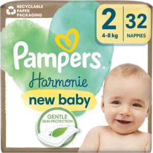 Pampers Harmonie Size 2 scutece de unică folosință 4-8 kg 32 buc-ro