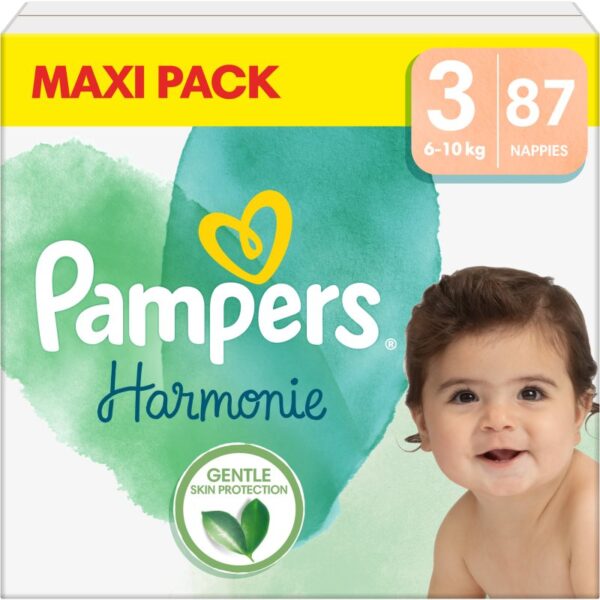 Pampers Harmonie Size 3 scutece de unică folosință 6-10 kg 87 buc-Țena