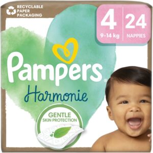 Pampers Harmonie Size 4 scutece de unică folosință 9-14 kg 24 buc-ro