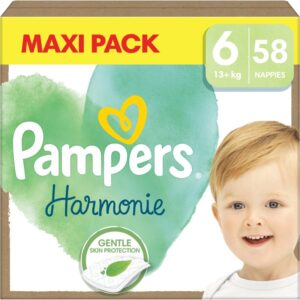 Pampers Harmonie Size 6 scutece de unică folosință 13+ kg 58 buc-ro