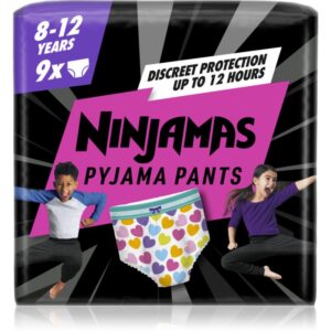 Pampers Ninjamas Pyjama Pants scutece tip chiloțel de noapte 27-43 kg Hearts 9 buc-ro