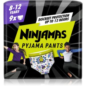Pampers Ninjamas Pyjama Pants scutece tip chiloțel de noapte 27-43 kg Spaceships 9 buc-Țena